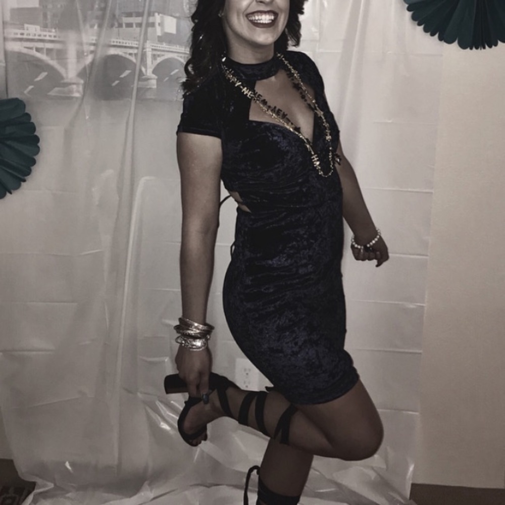 Navy Blue Dress